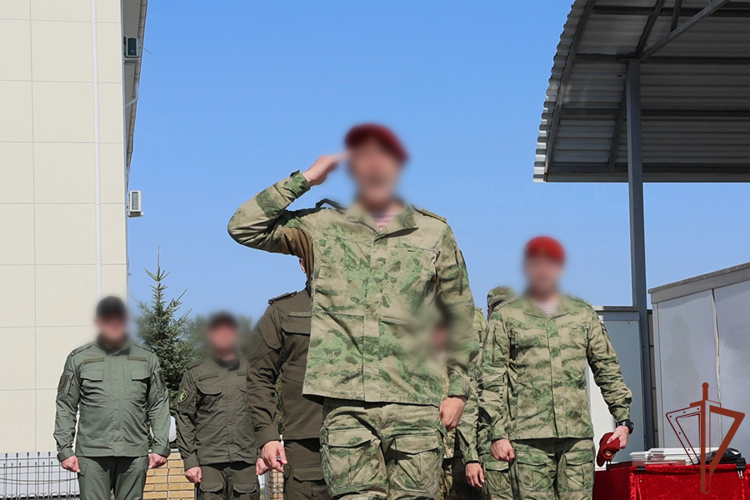 Военнослужащие спецназа приняли участие в испытаниях на право ношения крапового берета