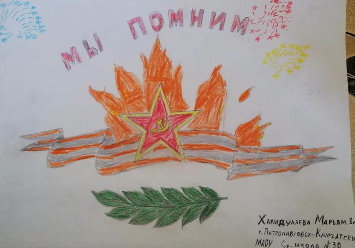 «Победа глазами детей»