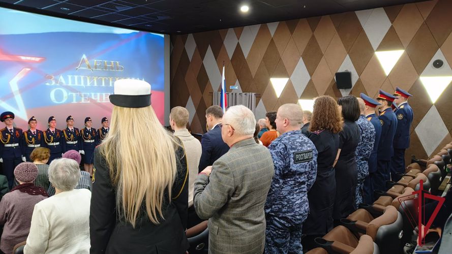 На Камчатке росгвардейцы стали гостями праздничного мероприятия, посвященного Дню защитника Отечества