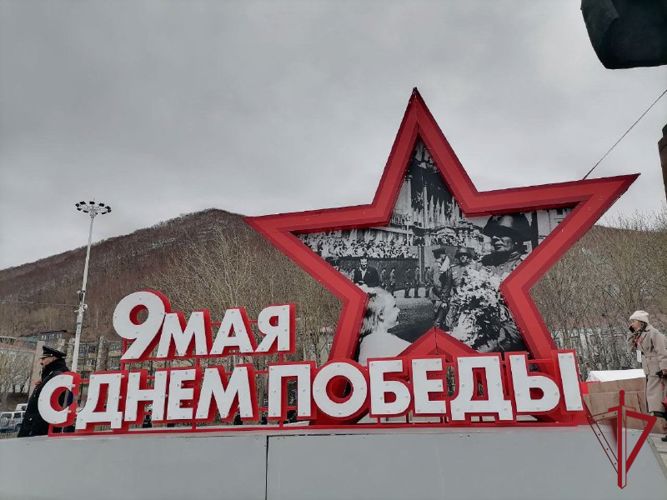 На Камчатке росгвардейцы принимают участие в мероприятиях, посвященных празднованию Дня Победы