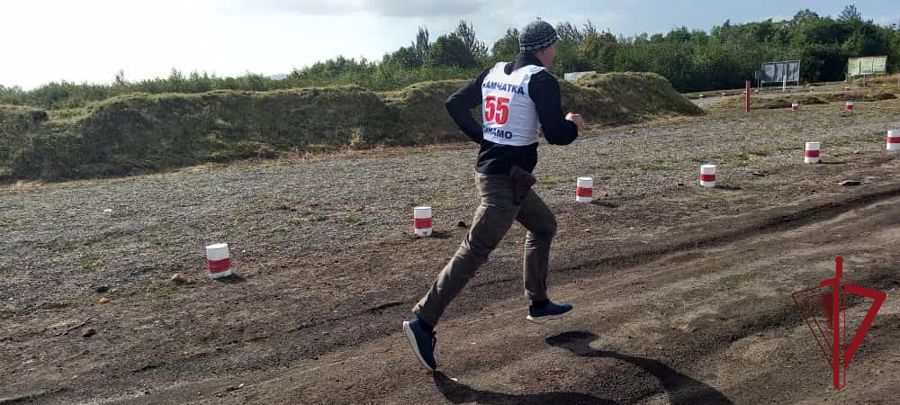 На Камчатке росгвардейцы приняли участие в первенстве Динамо по служебному биатлону