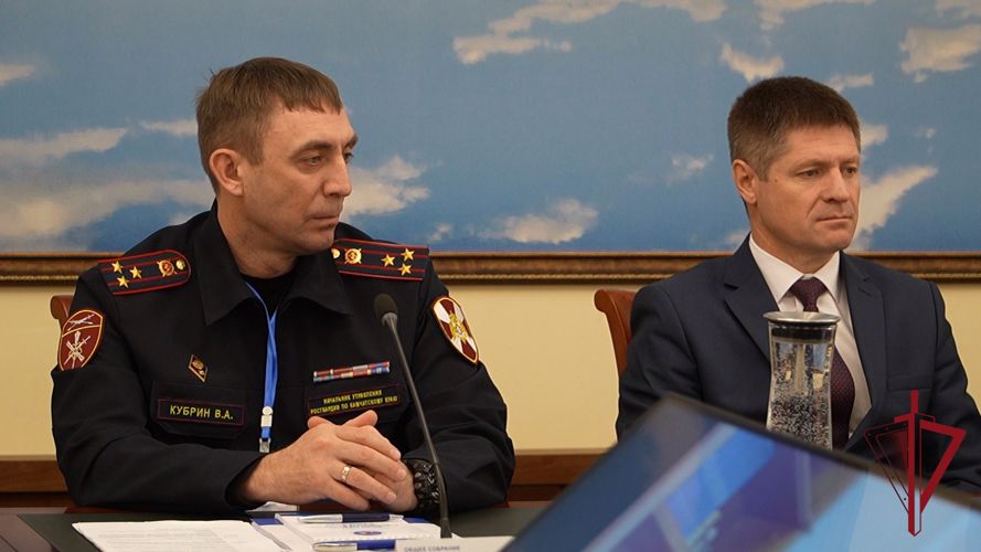 Начальник Управления Росгвардии по Камчатскому краю Виктор Кубрин принял участие в общем собрании Парламентской ассоциации «Дальний Восток и Забайкалье»