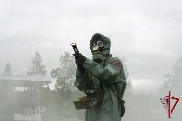 Подразделения РХБЗ Росгвардии отмечают 105 годовщину со дня образования службы