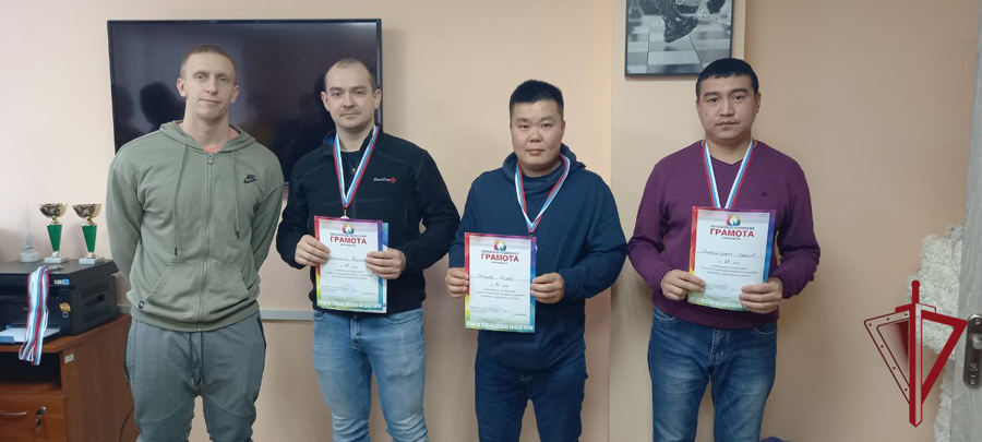 На Камчатке росгвардейцы завоевали «серебро» в шахматном турнире XV Спартакиады трудовых коллективов