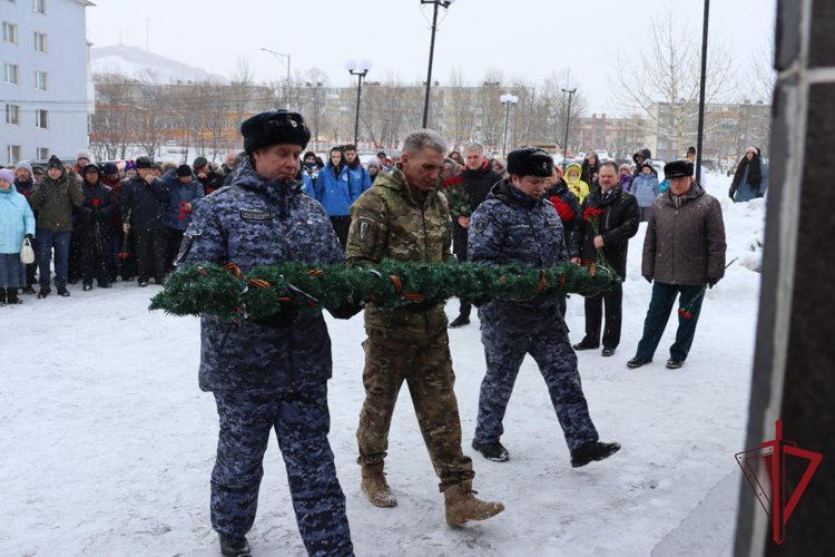 На Камчатке росгвардейцы почтили память воинов-интернационалистов