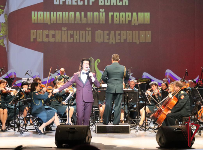 Образцово-показательный оркестр Росгвардии выступил в Камчатском крае