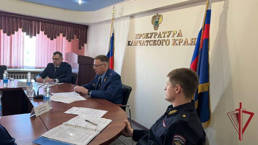 Начальник Управления Росгвардии по Камчатскому краю принял участие в координационном совещании 