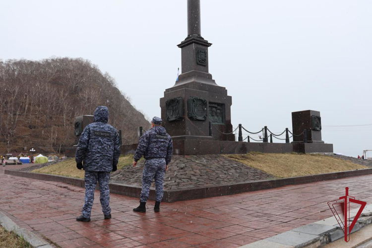 Росгвардия принимает участие в мероприятиях, посвященных празднованию Дня Победы на Камчатке