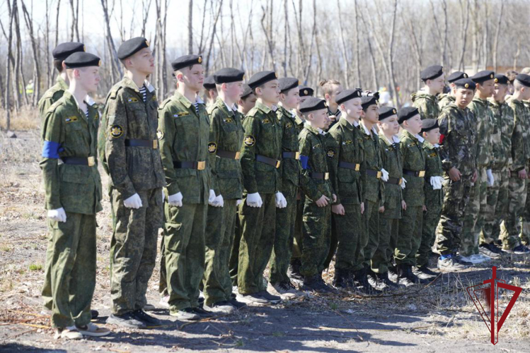 На Камчатке Росгвардия приняла участие в проведении военно-спортивной игры «Зарница»