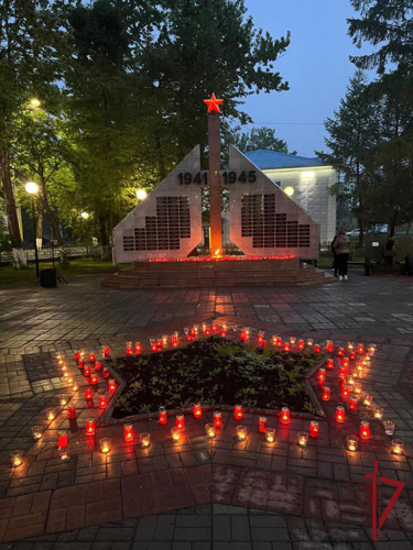 Личный состав Управления Росгвардии по Камчатскому краю принял участие во Всероссийской акции «Свеча Памяти»