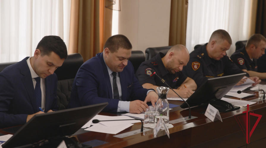 Представители Росгвардии приняли участие в заседании антитеррористической комиссии Камчатского края