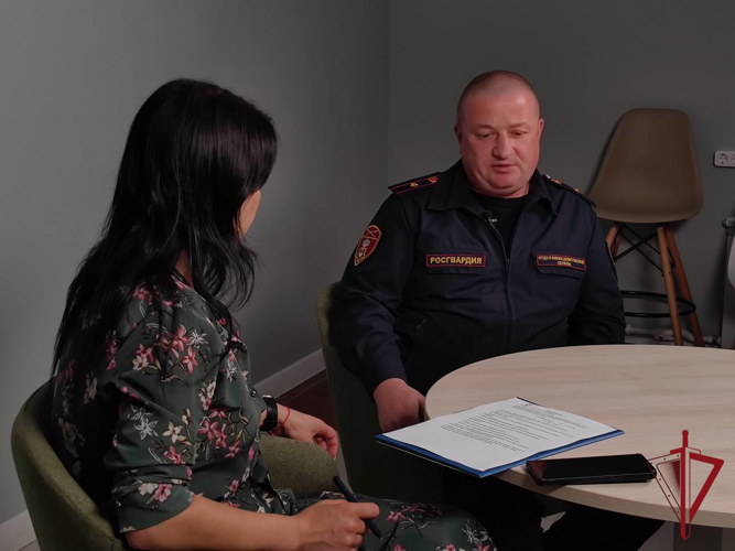 В прямом эфире студии ЦУР Камчатского края выступил представитель Росгвардии