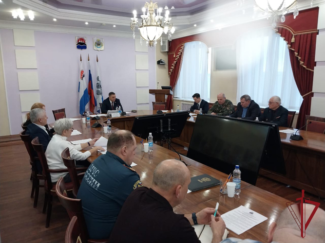 Росгвардия приняла участие в заседании рабочей комиссии по гражданской обороне на Камчатке