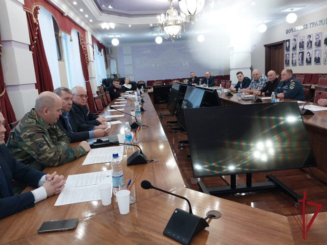 Росгвардия приняла участие в заседании рабочей комиссии по гражданской обороне на Камчатке
