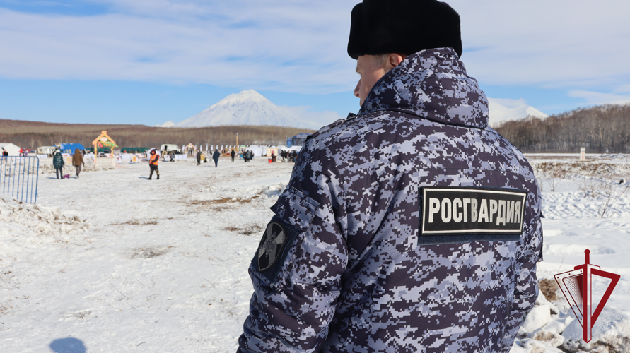 Росгвардия обеспечила безопасность фестиваля зимних видов спорта на Камчатке