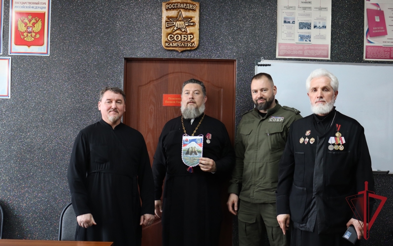 Делегация Синодального военного отдела и ГВПУ Росгвардии посетила Камчатку