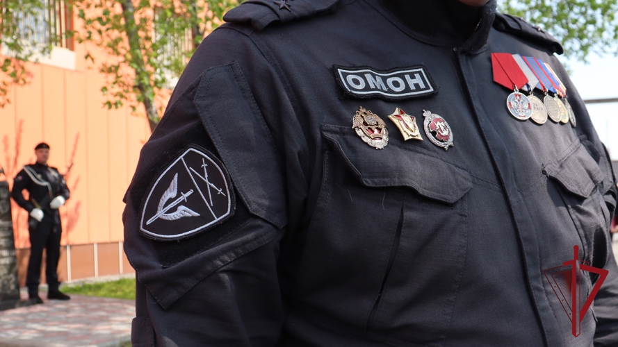 На Камчатке ОМОН «Гейзер» Росгвардии отметил 32 годовщину со дня образования