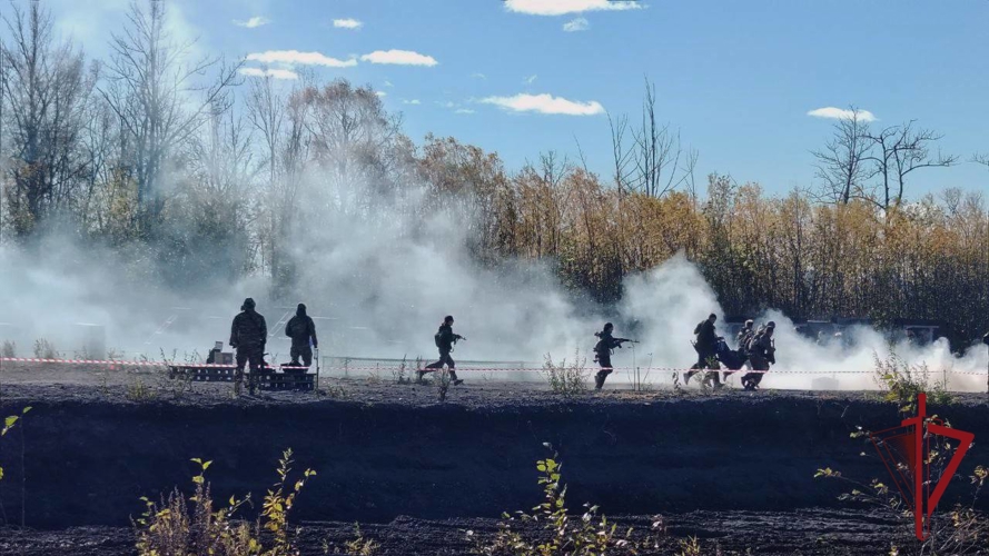 На Камчатке с участием Росгвардии прошла военно-патриотическая игра «Зарница» 