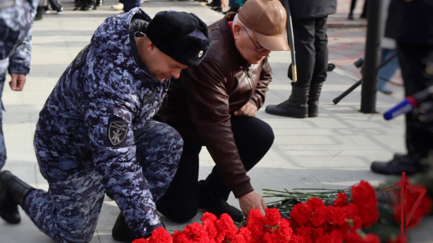 Росгвардия приняла участие в торжественном мероприятии на Камчатке