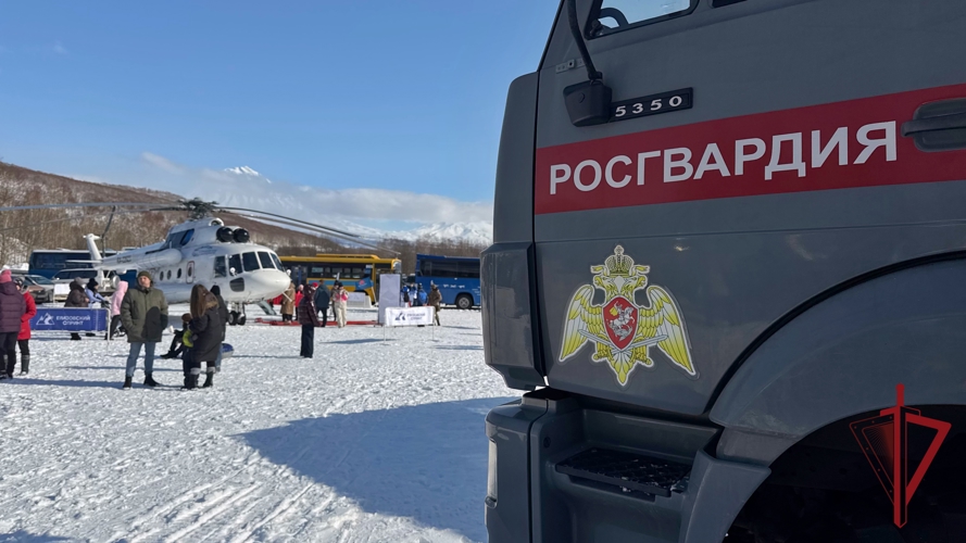 Росгвардия обеспечила безопасность XV зимнего фестиваля «Елизовский спринт» на Камчатке