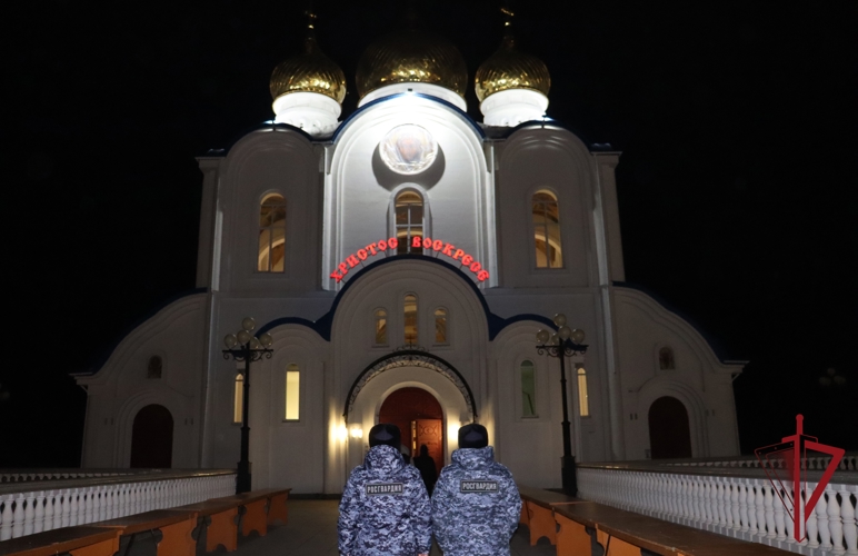 Росгвардейцы обеспечили общественную безопасность в Пасхальную ночь на Камчатке