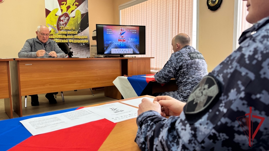 Росгвардейцы на Камчатке приняли участие в «Диктанте Победы»