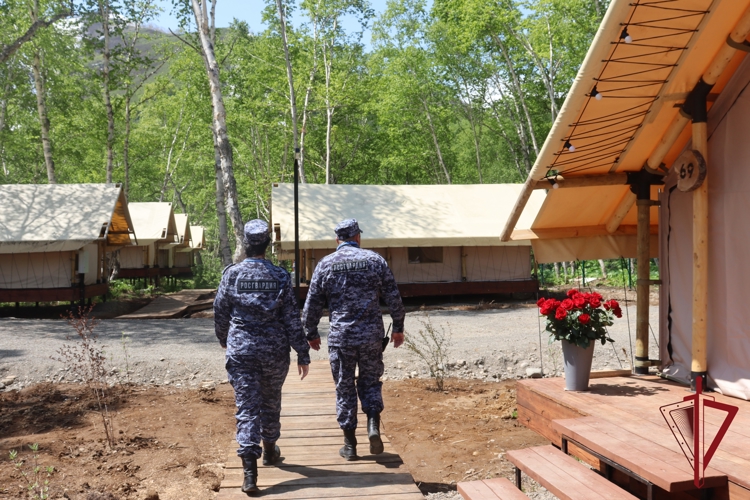 Росгвардия обеспечивает безопасность Всероссийского экологического форума на Камчатке